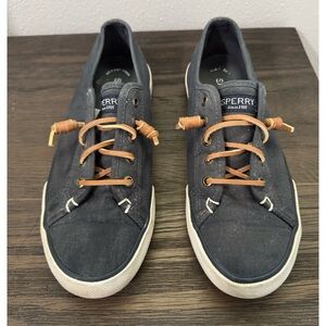Sperry Women’s Navy Canvas Sneakers